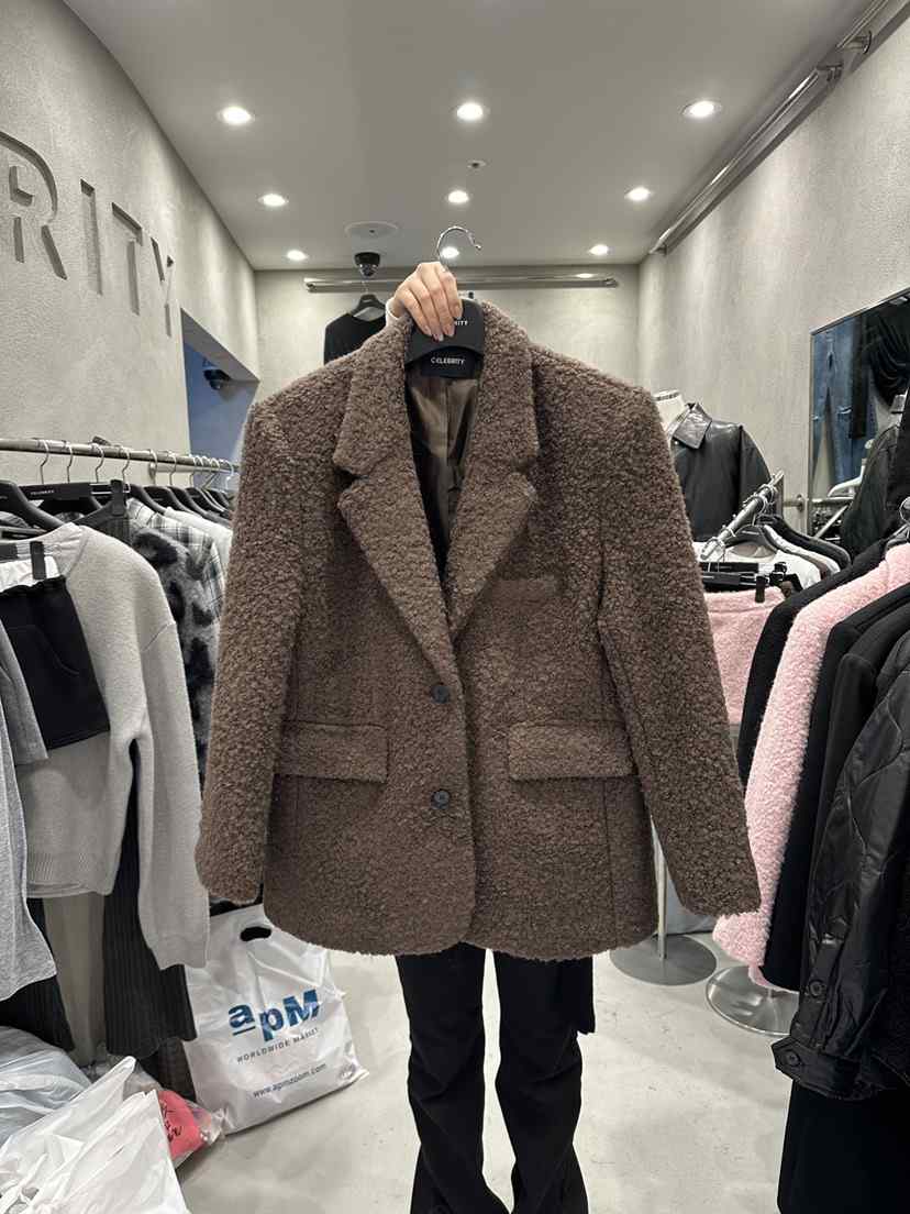 CELEBRITY-A東大門㊣實拍女士新款推薦熱賣25秋冬職業夾克CELEBRITY-A夾克