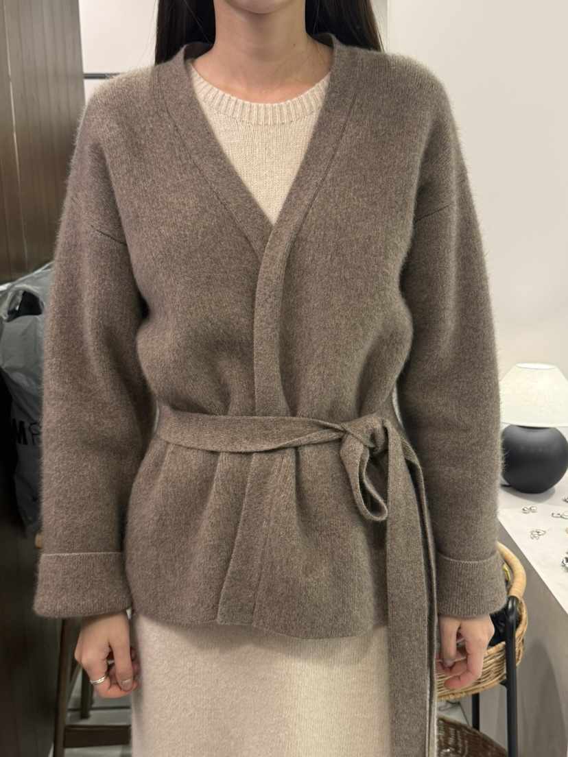 LEGACY東大門㊣直郵女裝新品休閑真品短款大衣含腰帶浣熊開衫LEGACY短款大衣