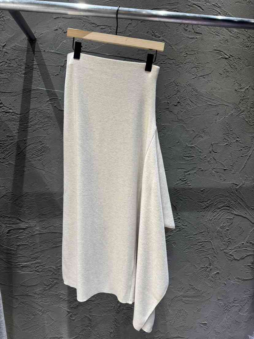 BLACK RIBBON-A韓國代購㊣女裝新品時尚休閑25秋冬長裙安哥拉BLACK RIBBON-A長裙