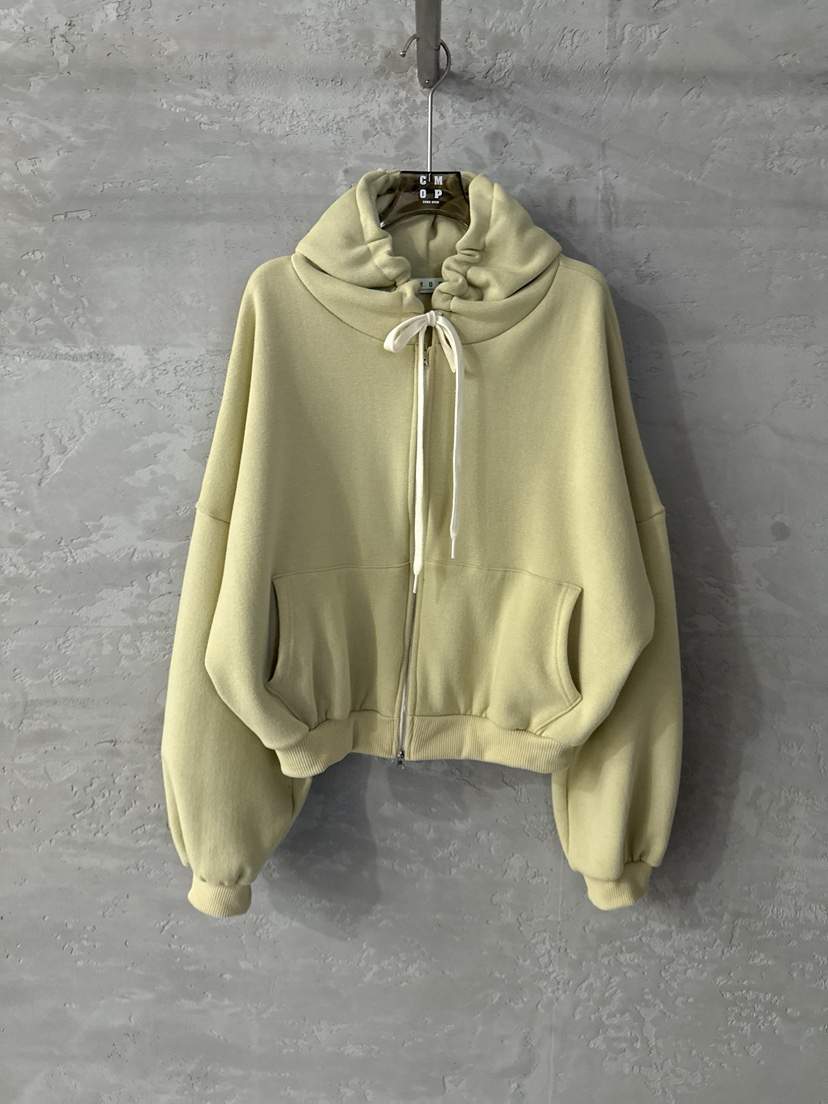 COME OPEN韓國代購㊣女士新款真品25秋冬衛衣連帽拉鏈衫加絨COMP-(COME OPEN)衛衣