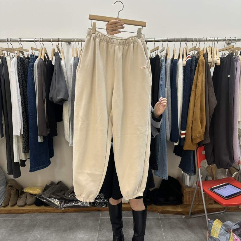 DELIGHT-L東大門㊣直郵女士新款人氣推薦時尚休閑褲加絨抓絨DELIGHT-L休閑褲