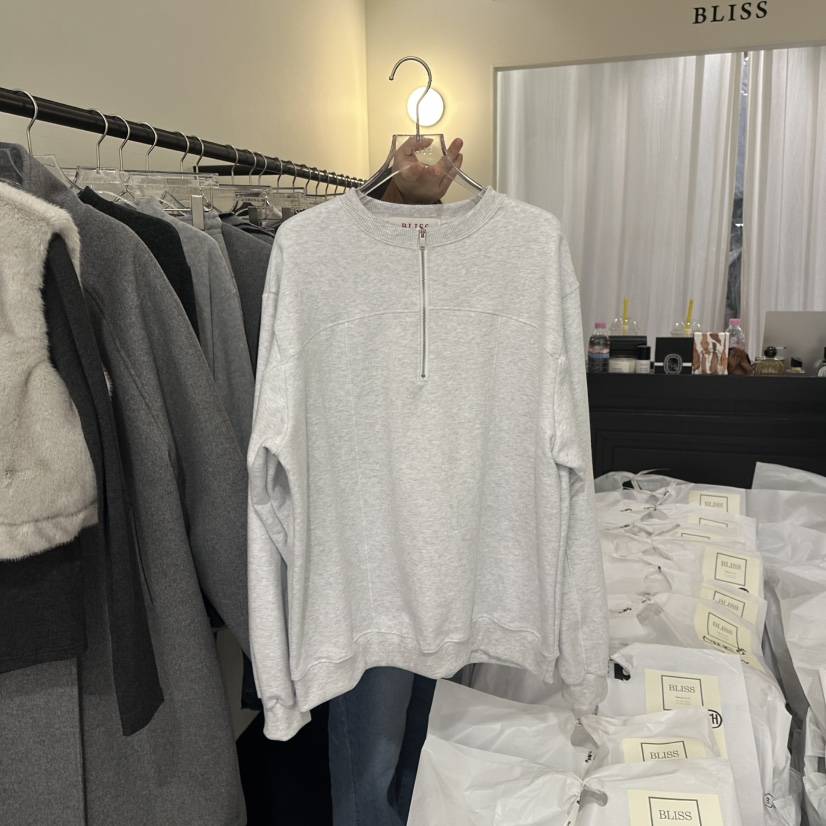 BLISS東大門㊣直郵女士新款職業25秋冬時尚推薦真品衛衣加絨BLISS衛衣