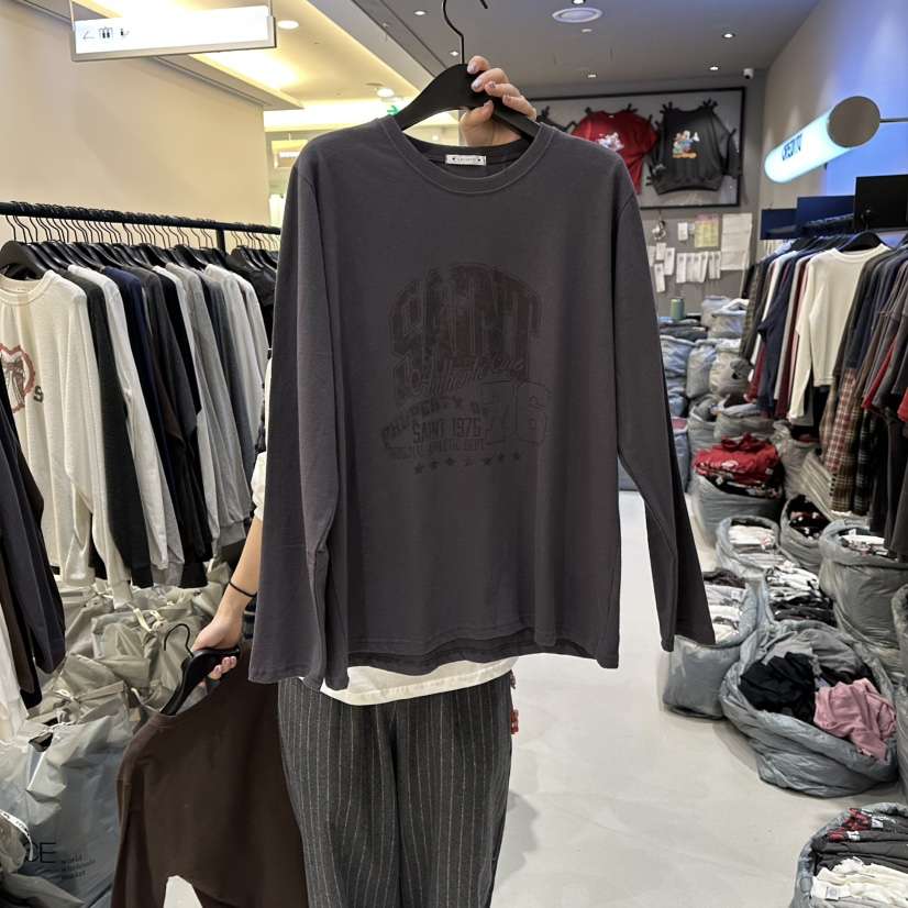 CREDITO東大門㊣代購女裝新品真品人氣25秋冬推薦熱賣長袖T恤CREDITO長袖T恤