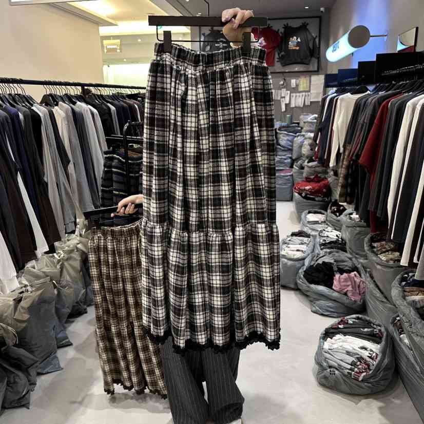 CREDITO東大門㊣直郵女裝新品人氣25秋冬真品休閑推薦職業長裙CREDITO長裙