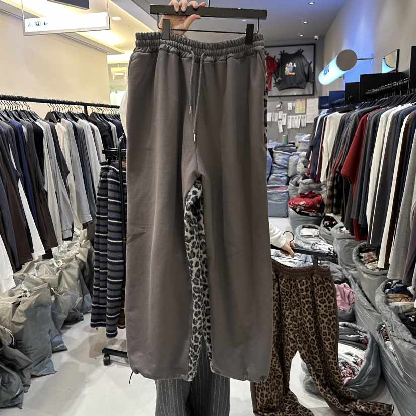 CREDITO韓國代購㊣女裝新品人氣推薦真品25秋冬時尚休閑褲加絨CREDITO休閑褲