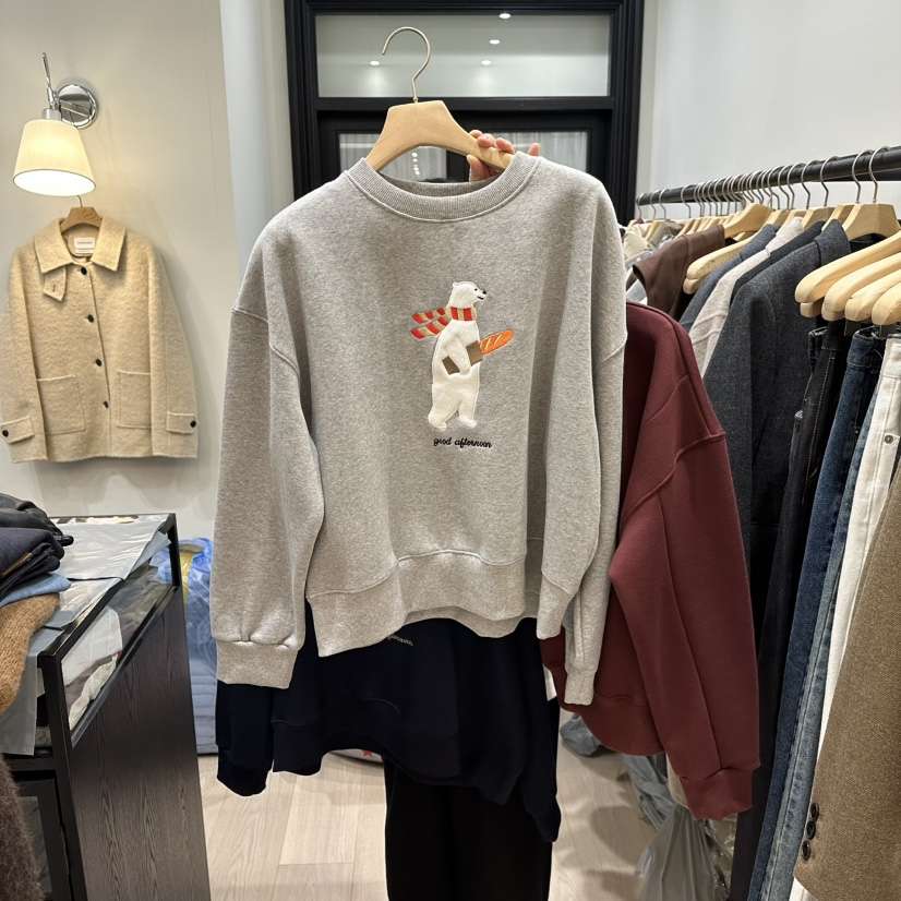 NOTTINGHAM東大門㊣實拍女士新品25秋冬職業人氣推薦衛衣加絨NOTTINGHAM衛衣