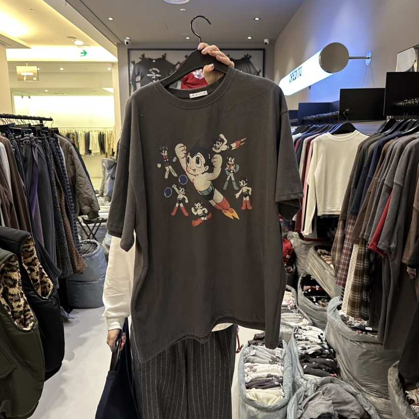 CREDITO東大門㊣代購女裝新款熱賣25秋冬人氣推薦休閑職業T恤CREDITOT恤