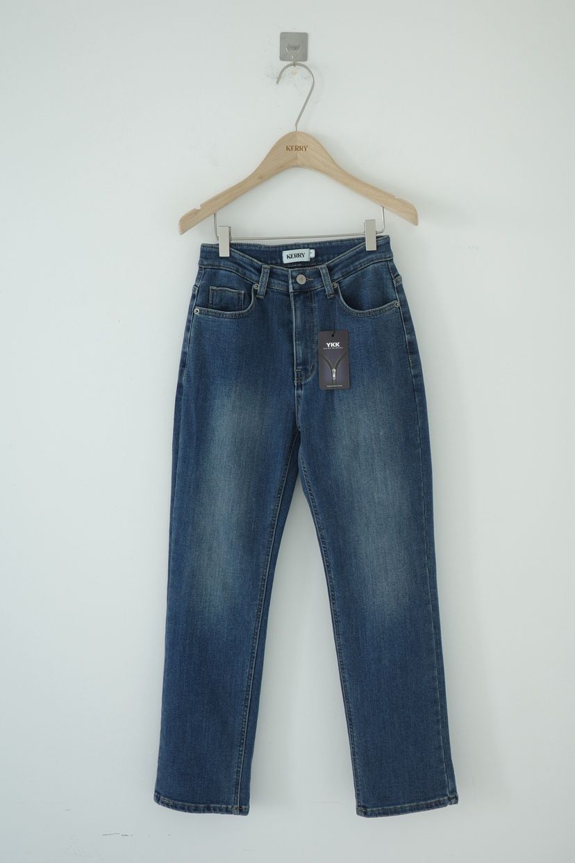KERRY東大門㊣代購女裝新品25秋冬時尚熱賣真品職業推薦牛仔褲KERRY牛仔褲