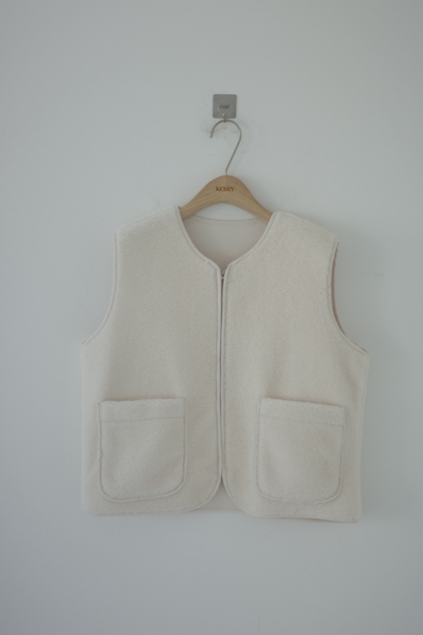 KERRY東大門㊣代購女士新款25秋冬推薦人氣時尚職業馬甲泰迪熊KERRY馬甲