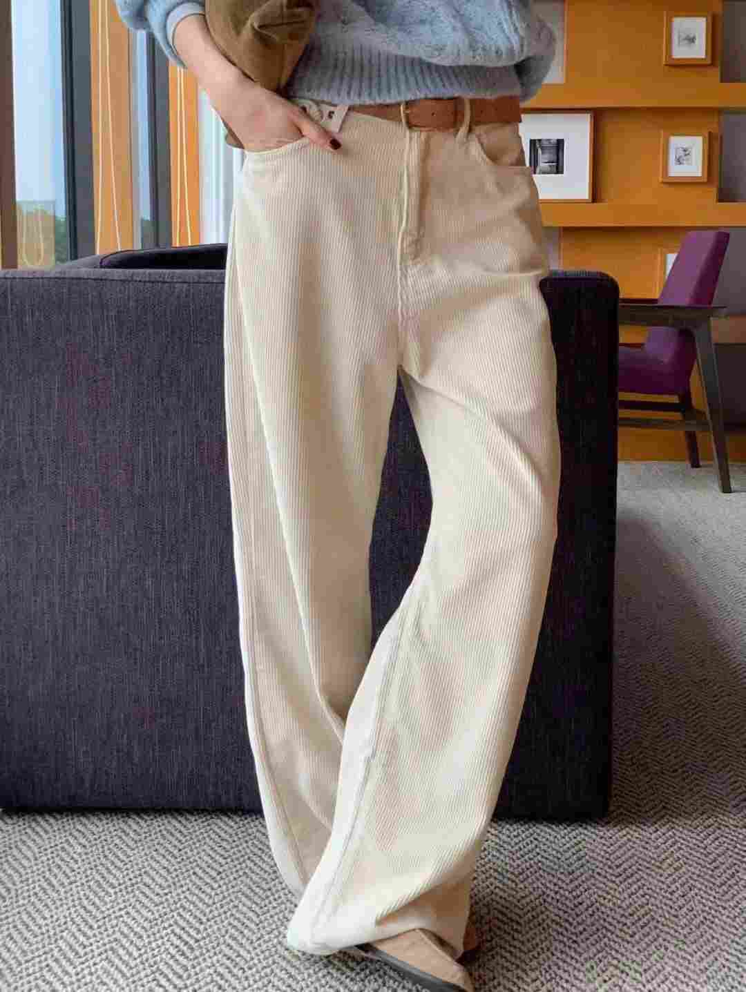 SIGNATURE東大門㊣代購女裝新款熱賣人氣職業休閑褲不含腰帶SIGNATURE休閑褲