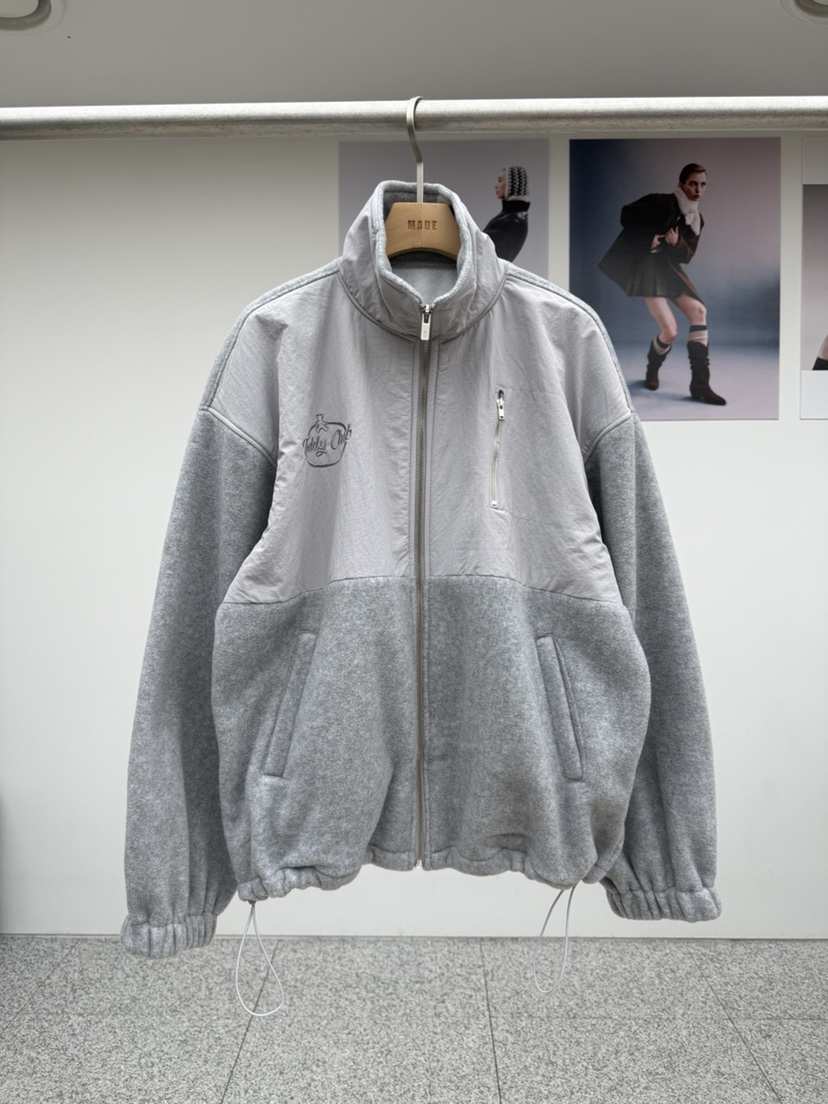 MADE-P韓國直郵㊣女裝新款人氣休閑熱賣推薦時尚夾克羊毛混紡MADE-P夾克