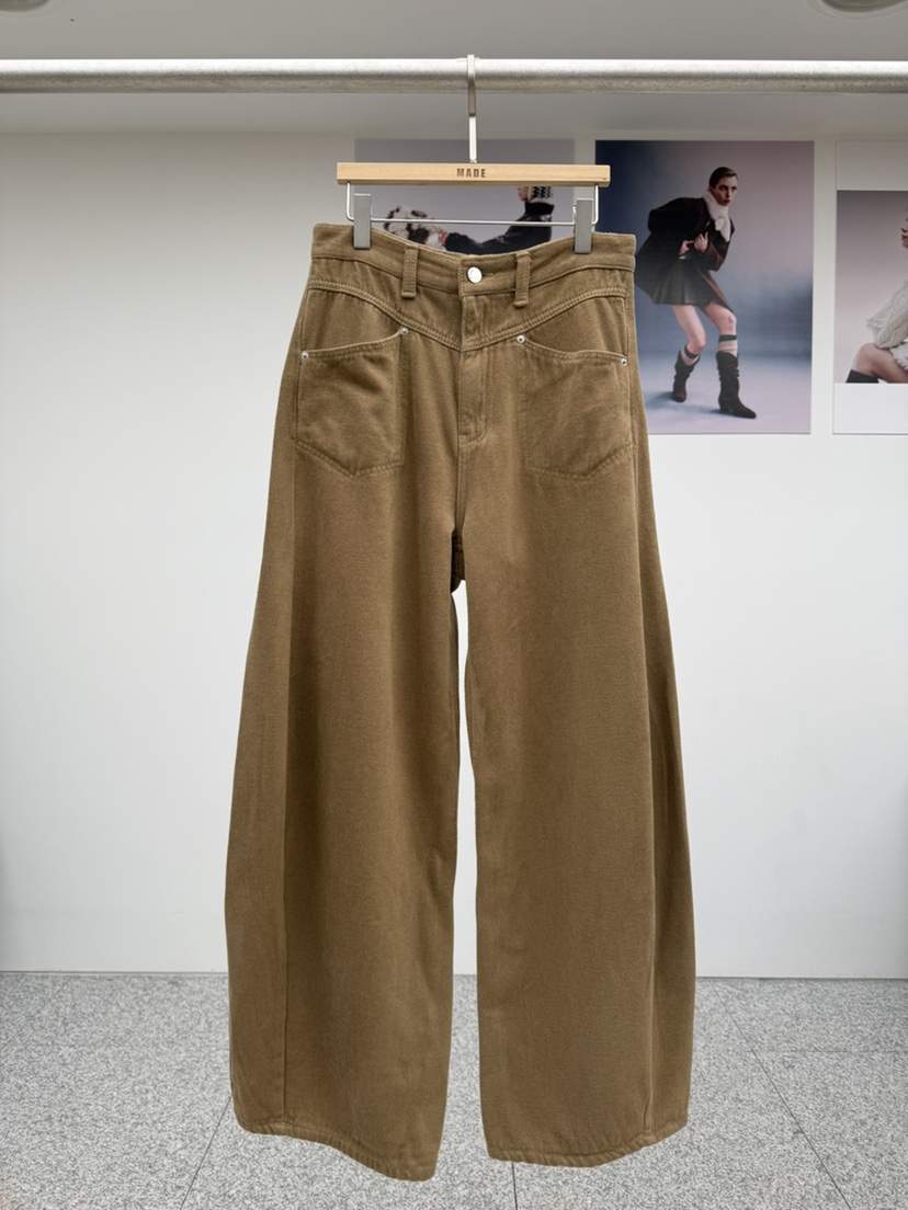 MADE-P韓國直郵㊣女裝新款真品25秋冬休閑時尚職業人氣休閑褲MADE-P休閑褲