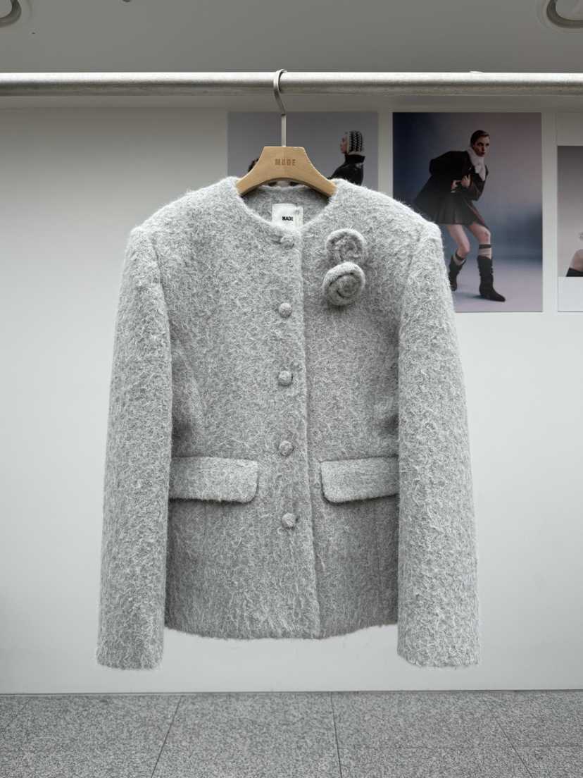 MADE-P東大門㊣代購女士新款推薦25秋冬真品人氣時尚職業夾克MADE-P夾克