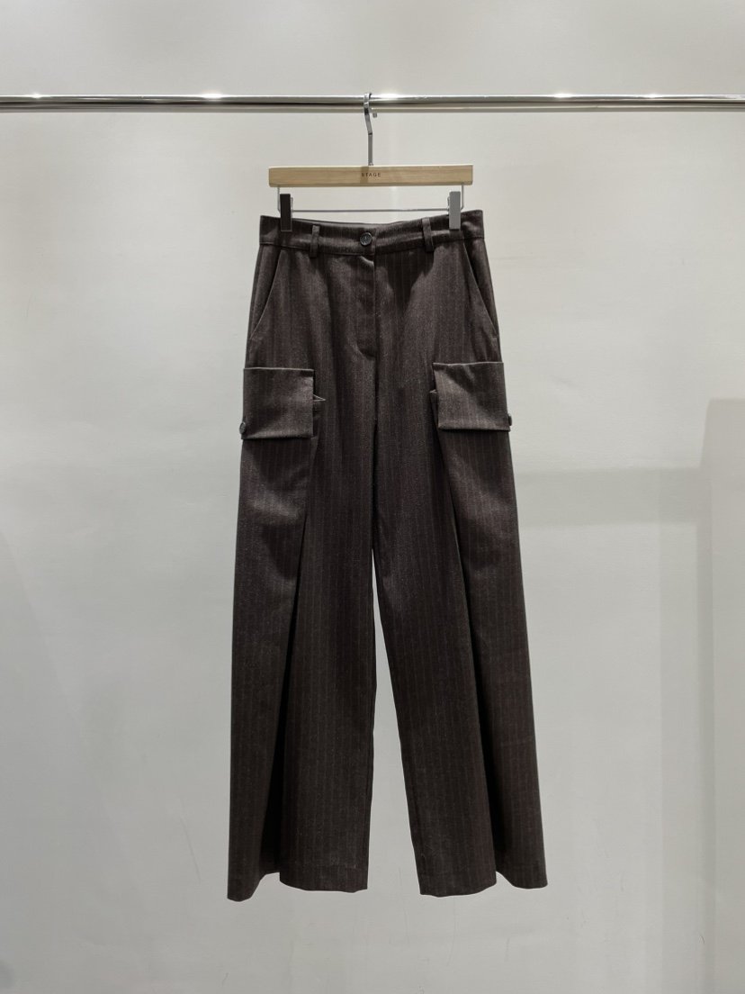 STAGE東大門㊣實拍女士新品熱賣時尚休閑推薦25秋冬真品休閑褲STAGE休閑褲