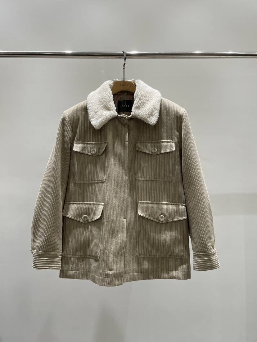 STAGE東大門㊣實拍女士新款熱賣休閑真品職業人氣25秋冬夾克STAGE夾克