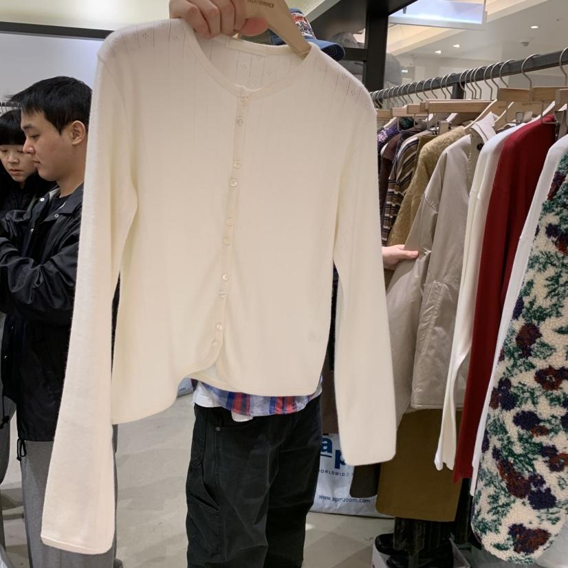 SELF SERVICE韓國直郵㊣女裝新款職業真品推薦25秋冬針織衫SELF SERVICE針織衫