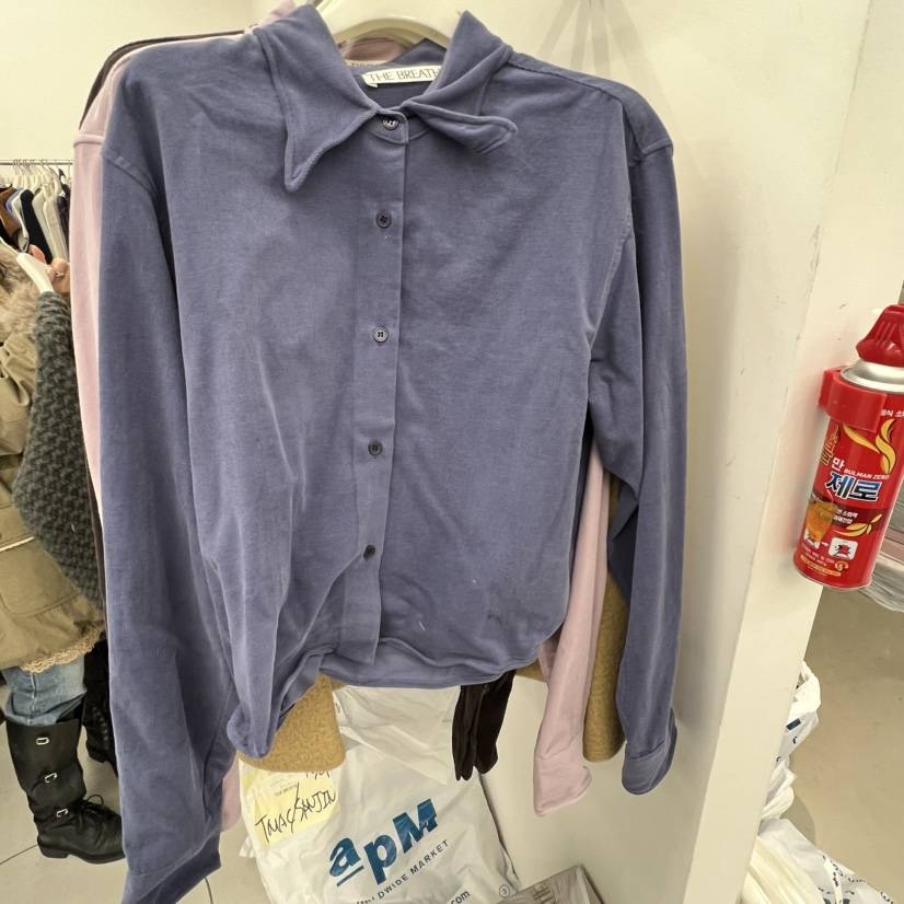 BREATHE東大門㊣直郵女裝新款熱賣25秋冬真品職業襯衫蕾絲衫BREATHE襯衫/蕾絲衫