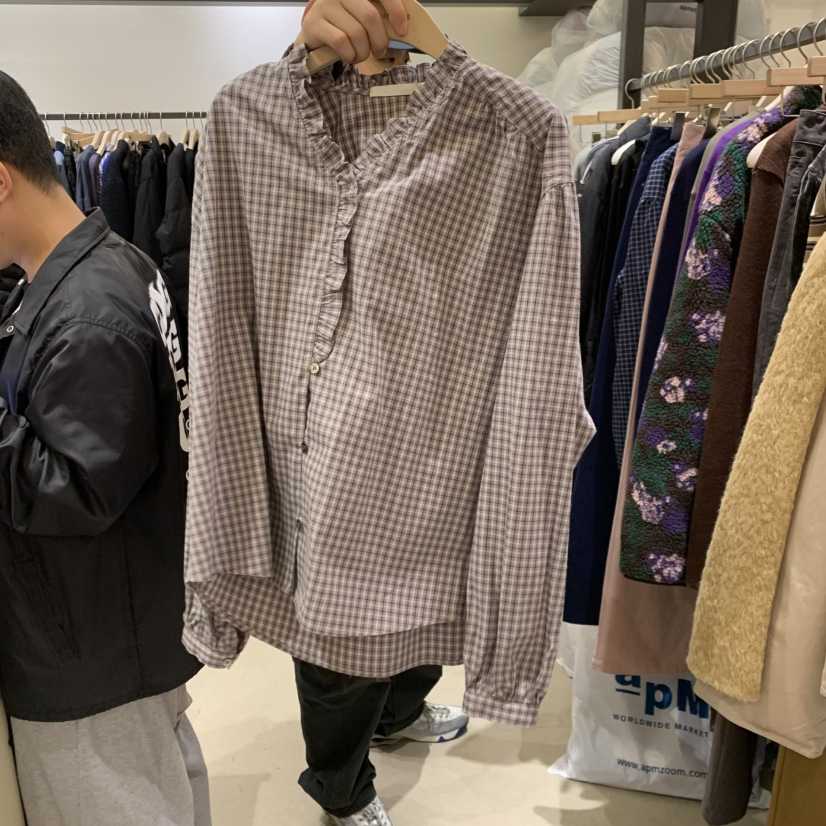 SELF SERVICE東大門㊣實拍女士新品熱賣真品職業襯衫蕾絲衫SELF SERVICE襯衫/蕾絲衫