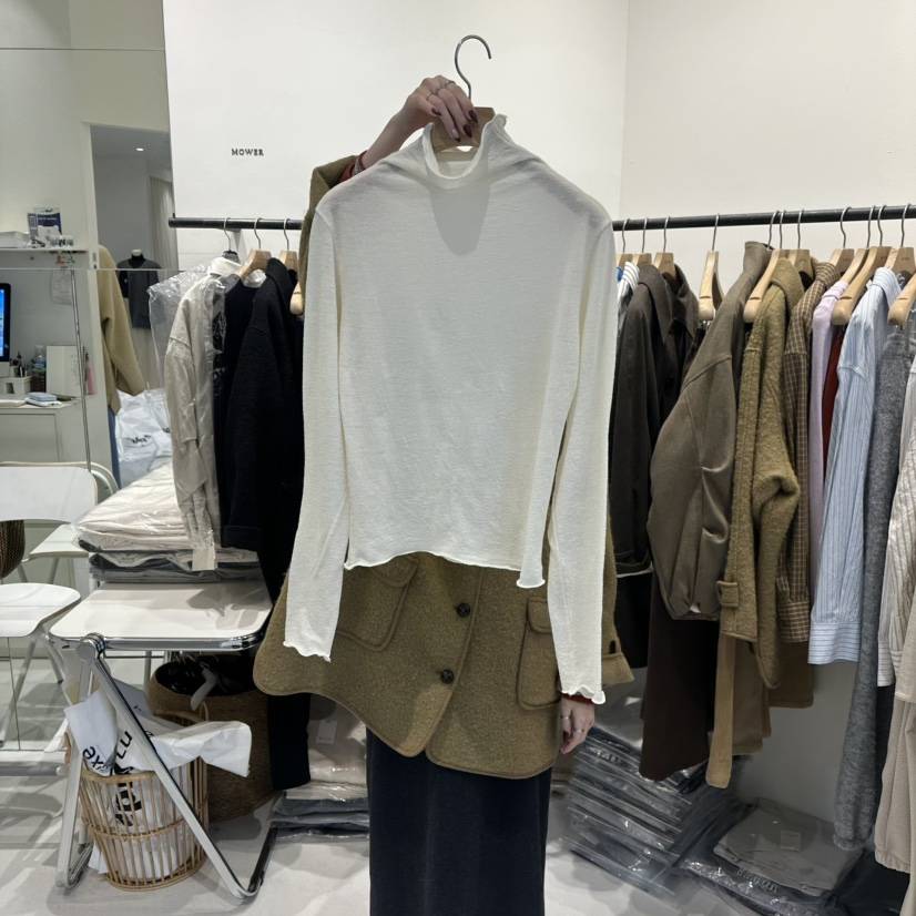 MOWER東大門㊣代購女裝新品時尚職業休閑熱賣推薦真品長袖T恤MOWER長袖T恤