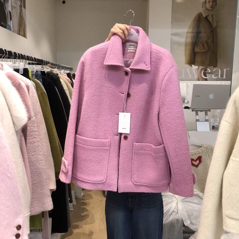 RUMIRU/AWEAR東大門㊣直郵女士新品真品職業熱賣推薦短款大衣awear/RUMIRU短款大衣