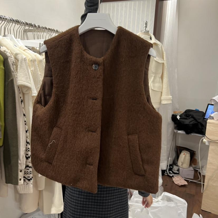 UNDERSTANDING韓國代購㊣女士新款休閑熱賣人氣推薦馬甲雙面UNDERSTANDING馬甲