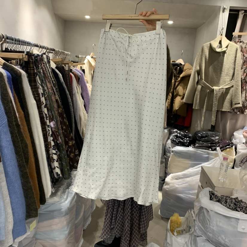 LOGROAD東大門㊣實拍女士新品25秋冬休閑熱賣職業半身裙中短裙LOG ROAD半身裙/中短裙