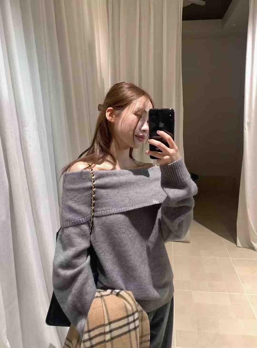 ANGE韓國代購㊣女士新款休閑推薦時尚職業人氣熱賣真品針織衫ANGE針織衫