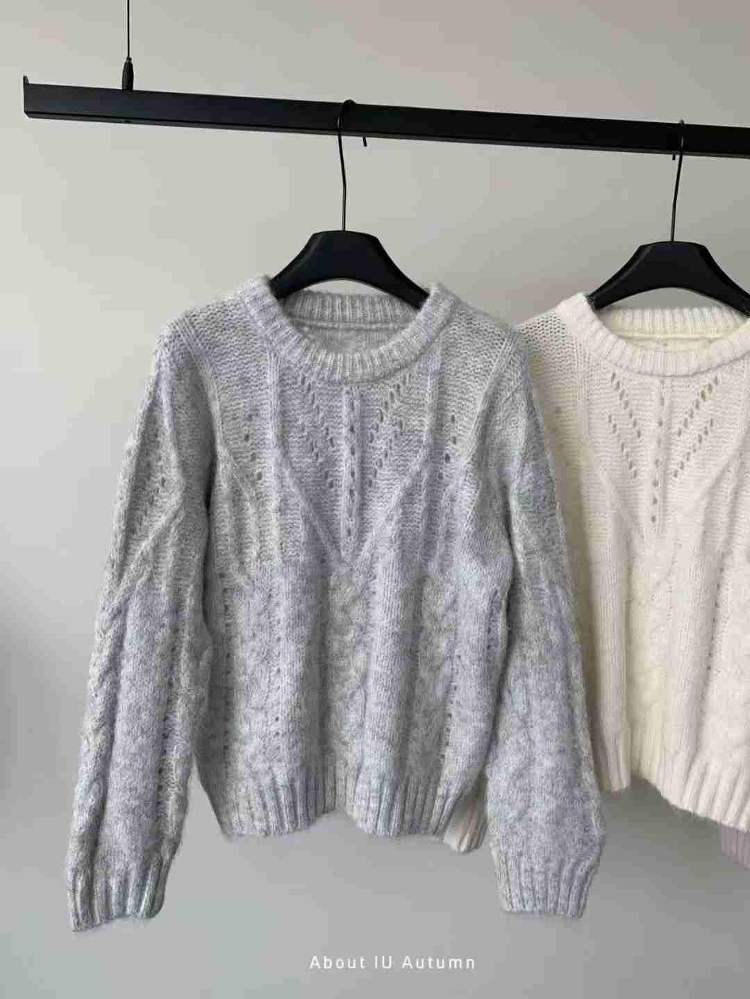 ANGE東大門㊣直郵女裝新款人氣時尚熱賣推薦休閑25秋冬毛衣ANGE毛衣