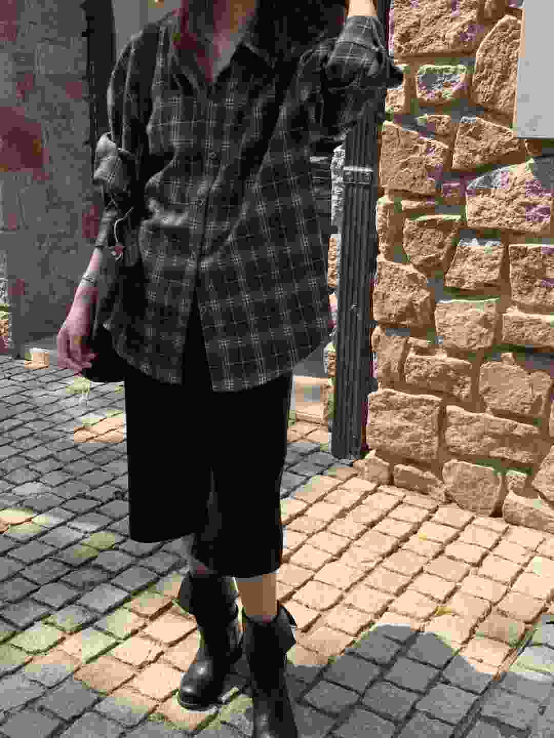 ANGE東大門㊣實拍女士新款時尚休閑推薦真品襯衫蕾絲衫迷彩ANGE襯衫/蕾絲衫