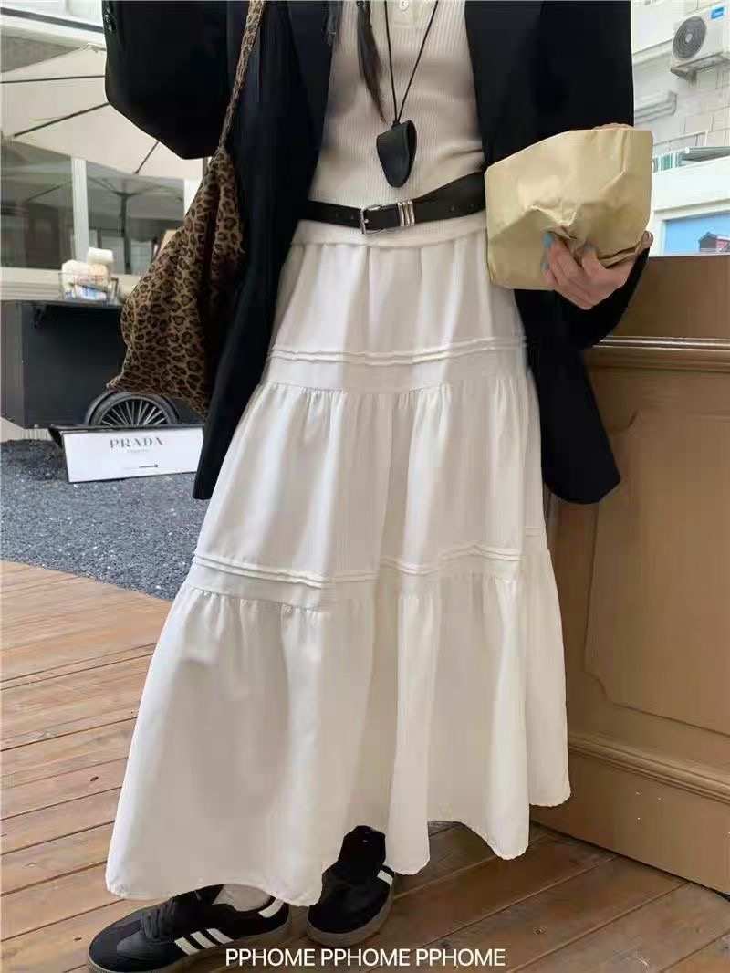 ANGE韓國直郵㊣女士新品時尚25秋冬推薦熱賣真品長裙不含腰帶ANGE長裙