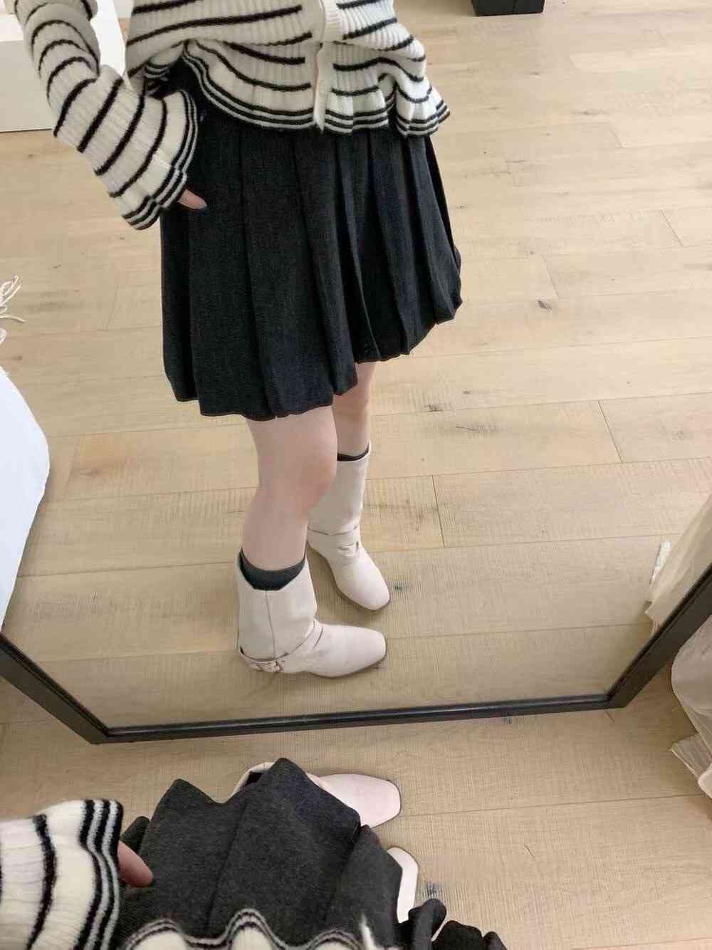 ANGE東大門㊣直郵女裝新款熱賣人氣推薦25秋冬真品職業短裙ANGE短裙