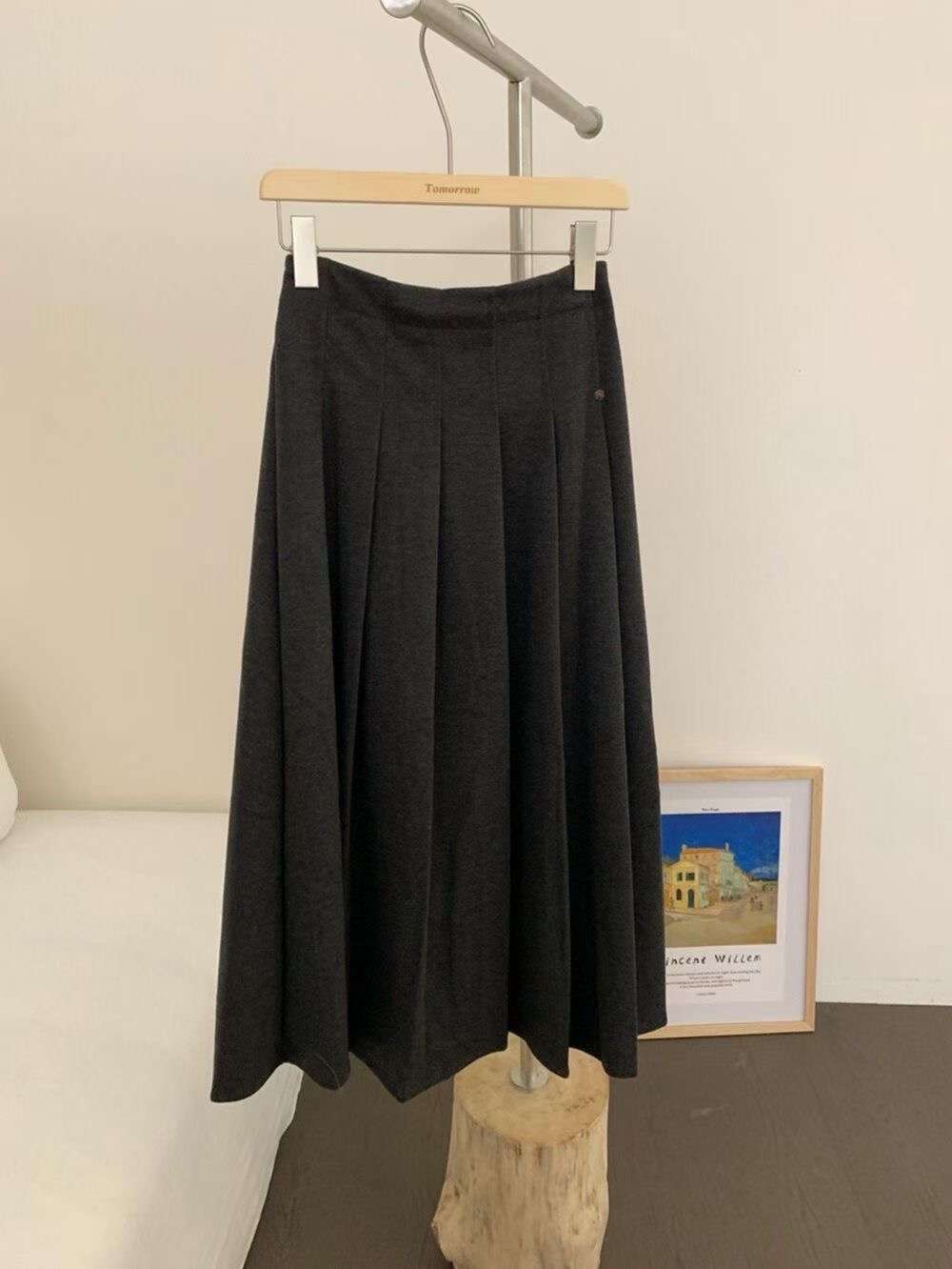 ANGE東大門㊣直郵女裝新品25秋冬推薦職業休閑真品時尚長裙ANGE長裙