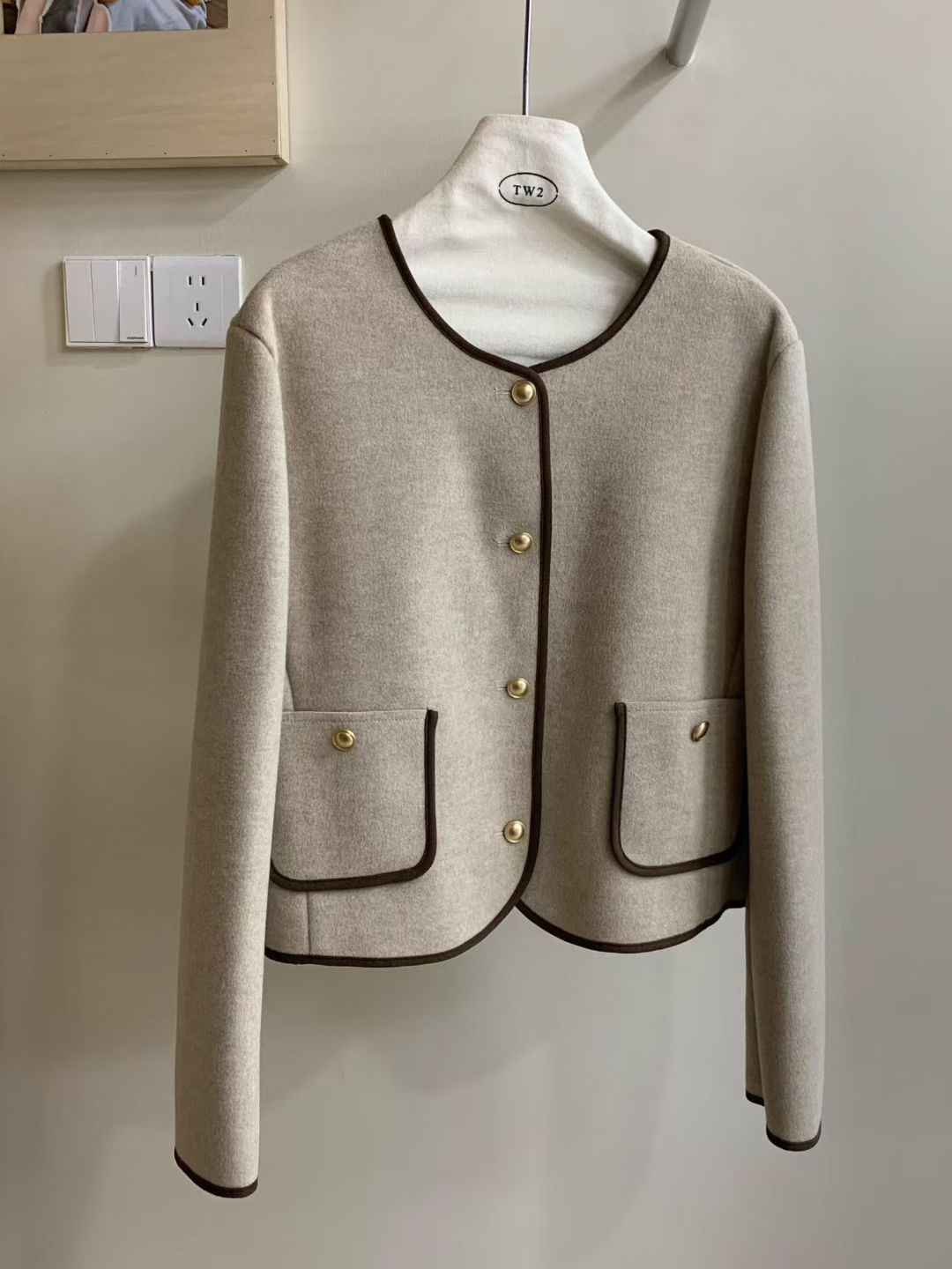 ANGE東大門㊣實拍女士新品真品時尚人氣職業熱賣25秋冬夾克ANGE夾克