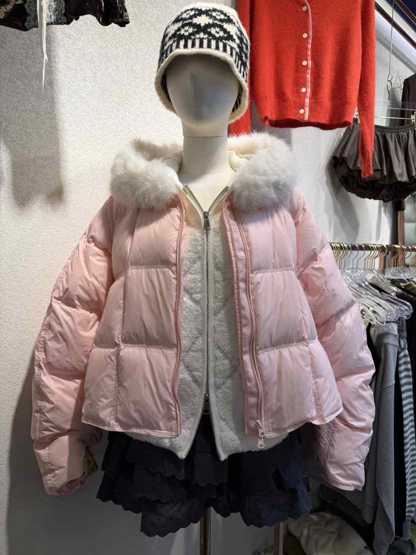 SYMBOL東大門㊣實拍女裝新品真品職業人氣25秋冬短款羽絨服鴨SYMBOL短款羽絨服