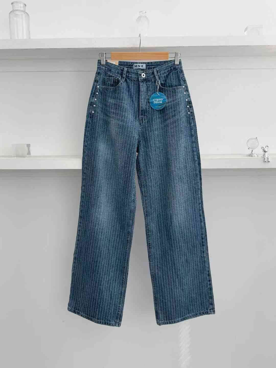 Theraw東大門㊣代購女裝新品休閑25秋冬熱賣時尚真品牛仔褲Theraw牛仔褲