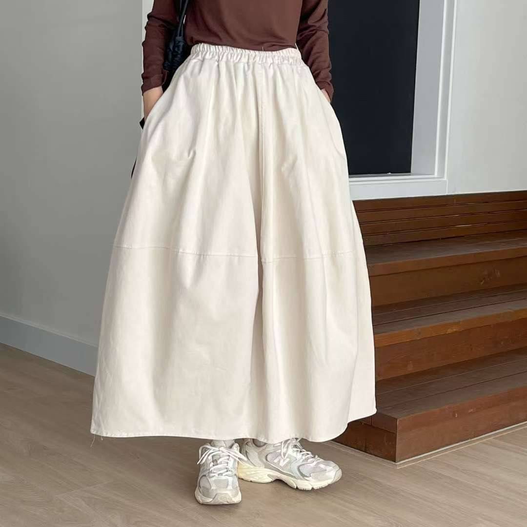 ALL IN-올인-T韓國直郵㊣女裝新品休閑熱賣25秋冬推薦長裙ALL IN長裙