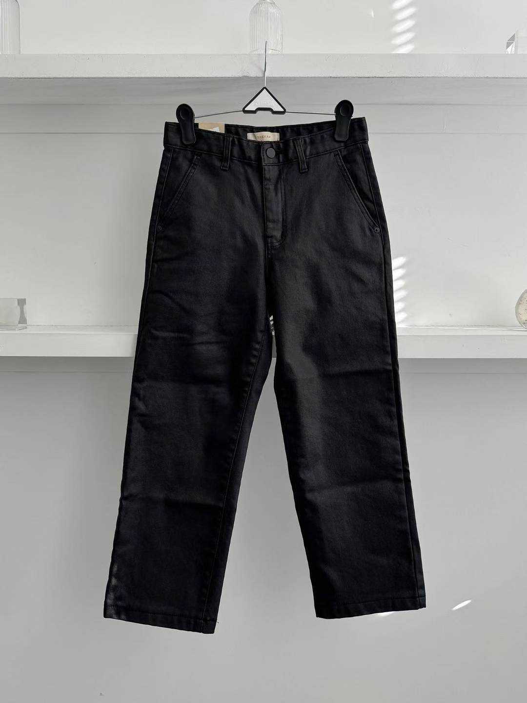 Theraw韓國直郵㊣女士新款25秋冬真品推薦時尚熱賣人氣牛仔褲Theraw牛仔褲