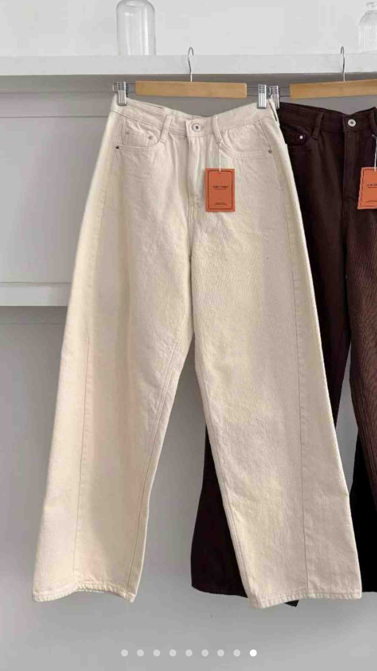 Theraw東大門㊣直郵女士新品真品推薦時尚25秋冬職業牛仔褲Theraw牛仔褲