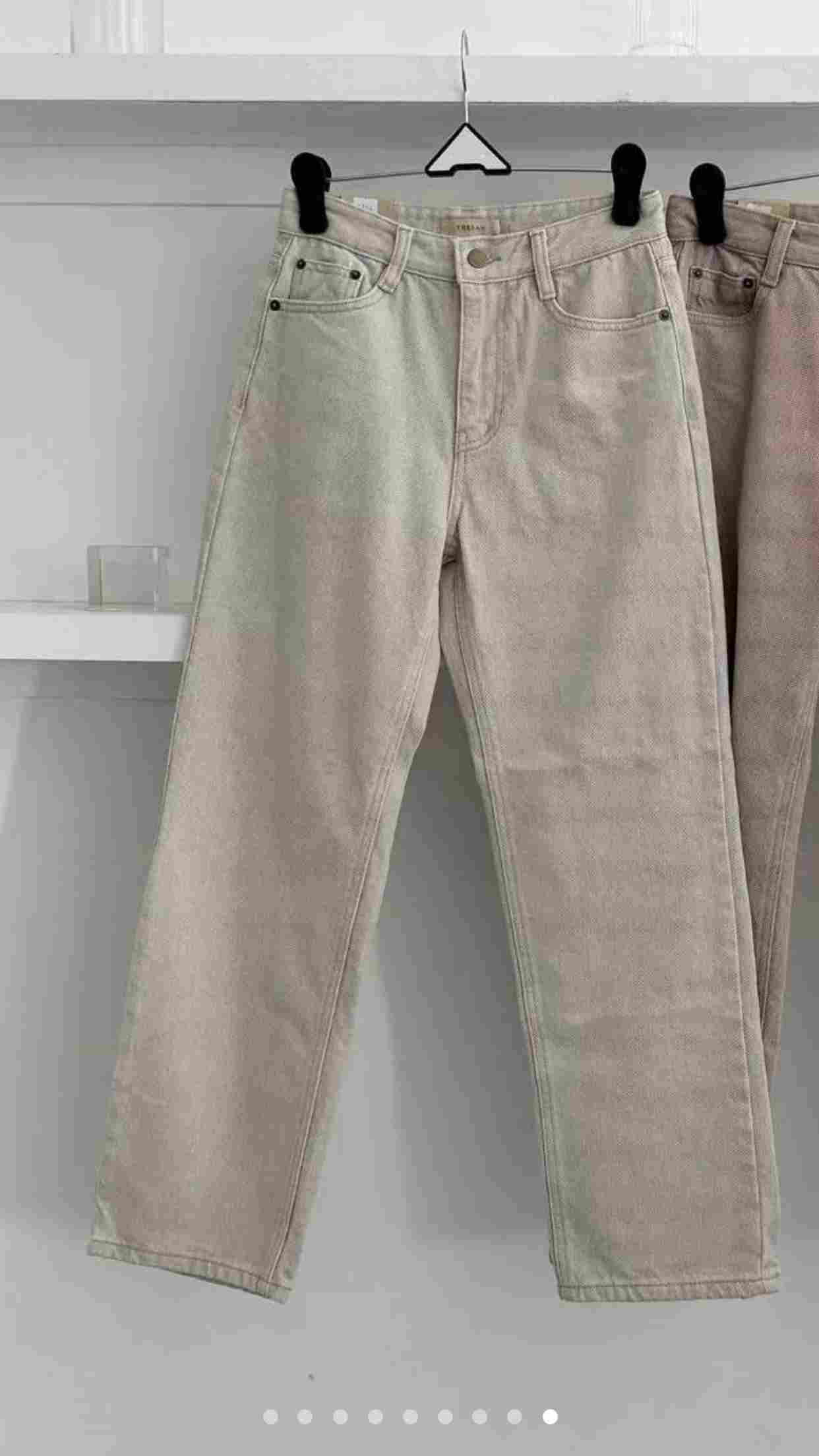 Theraw韓國直郵㊣女士新品推薦真品時尚休閑熱賣人氣牛仔褲Theraw牛仔褲