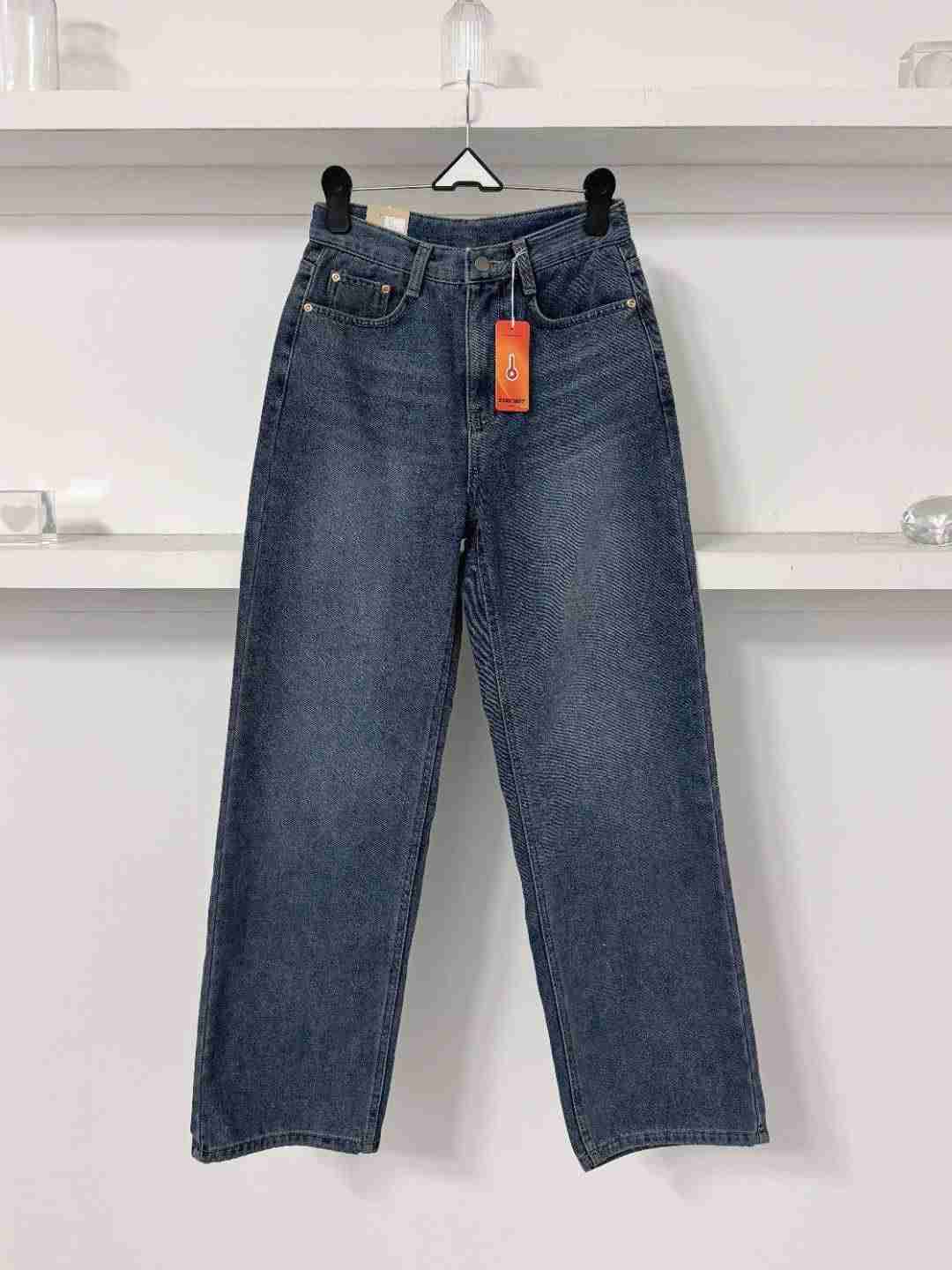 Theraw韓國直郵㊣女裝新款職業休閑人氣真品推薦時尚牛仔褲Theraw牛仔褲