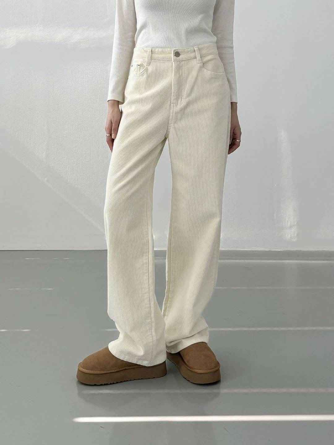 Theraw東大門㊣實拍女裝新款休閑時尚25秋冬職業人氣牛仔褲Theraw牛仔褲