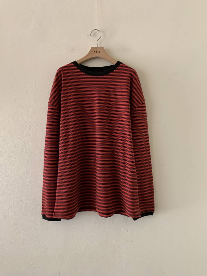 MENG韓國代購㊣女士新品推薦休閑真品時尚人氣職業25秋冬長袖T恤MENG長袖T恤