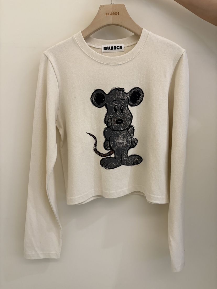 BALANCE韓國直郵㊣女裝新款熱賣推薦職業時尚人氣休閑長袖T恤BALANCE長袖T恤