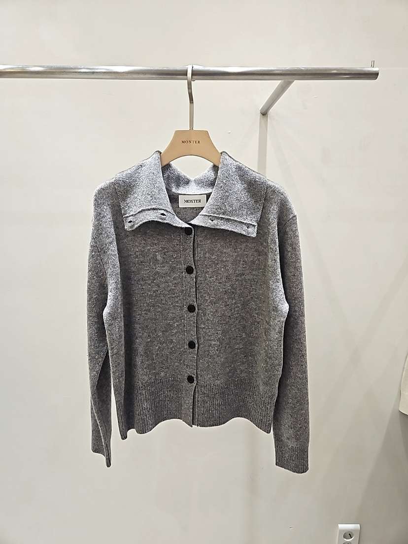 MONTER東大門㊣代購女士新品推薦熱賣職業時尚針織衫羊毛開衫MONTER針織衫