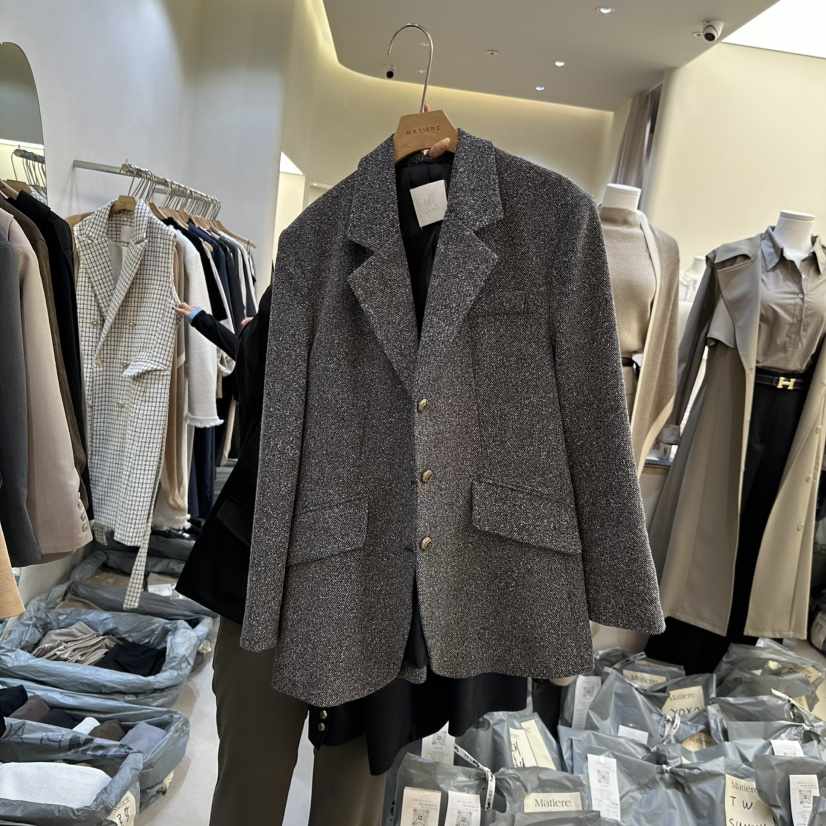 MATIERE東大門㊣直郵女裝新款推薦休閑人氣職業真品時尚夾克MATIERE夾克