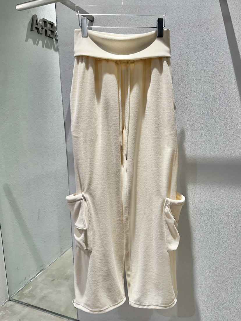 ARSERA東大門㊣代購女士新款真品25秋冬休閑休閑褲天鵝絨口袋ARSERA休閑褲