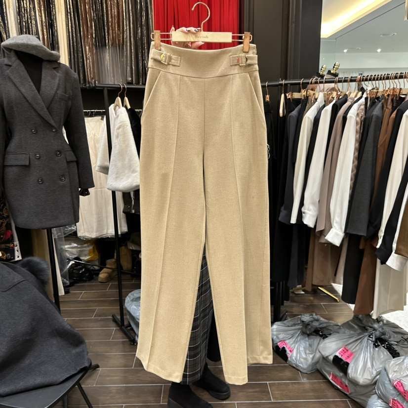 HERISH-HAUTE韓國直郵㊣女士新品休閑25秋冬職業推薦休閑褲HERISH-HAUTE休閑褲