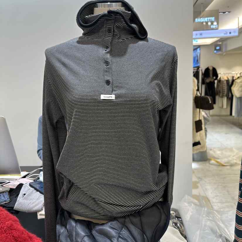 BAGUETTE-P東大門㊣代購女士新款推薦職業真品25秋冬長袖T恤BAGUETTE-P長袖T恤