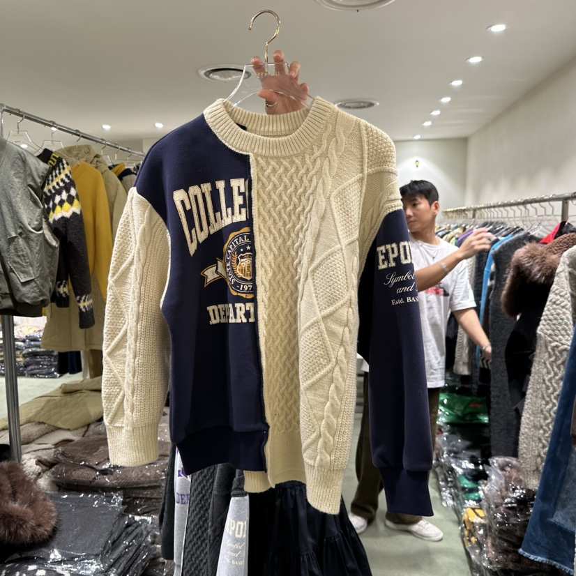 JERRY HALL-P韓國代購㊣女裝新款推薦25秋冬休閑熱賣針織衫JERRY HALL針織衫