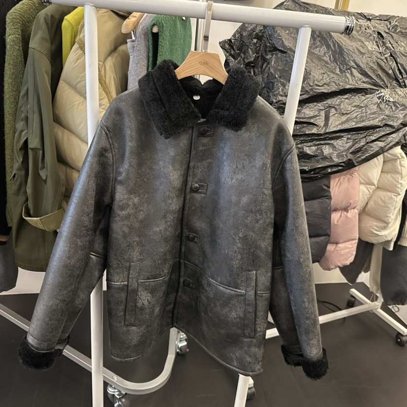 EGG東大門㊣直郵女士新款人氣時尚熱賣休閑職業真品推薦皮衣EGG-訂貨周期長皮衣